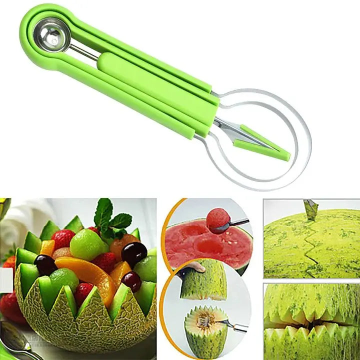 BowLift | 4-in-1 Stainless Steel Fruit Cutter Set