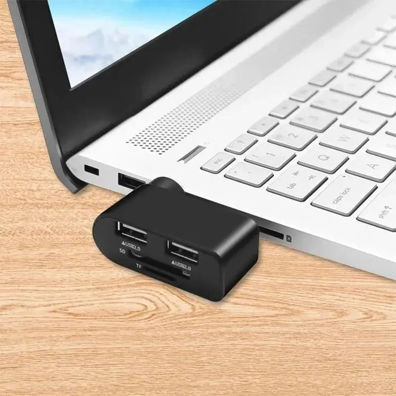 BowLift | 4-in-1 Redatable USB hub – More ports, less clutter