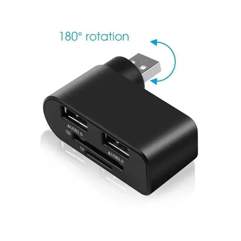 BowLift | 4-in-1 Redatable USB hub – More ports, less clutter