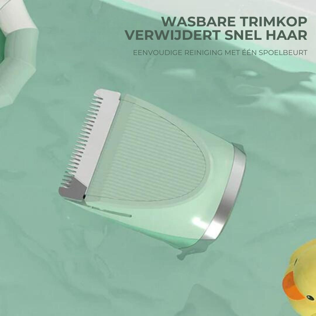 BowLift | Tierpflegegerät Groomilo 4-in-1 | Quiet & Rechargeable | For Fur & Nails | White-Green
