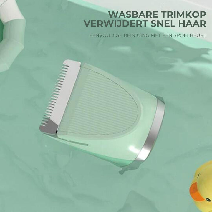BowLift | Tierpflegegerät Groomilo 4-in-1 | Quiet & Rechargeable | For Fur & Nails | White-Green