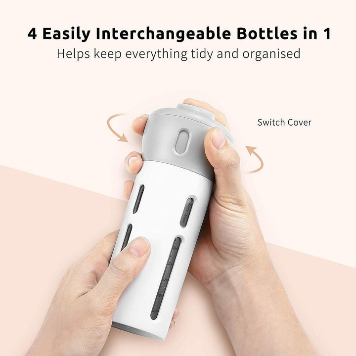 BowLift | 4-in-1 Travel Bottle