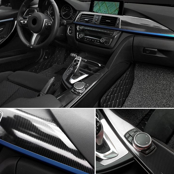 BowLift | Wood Grain Interior Car Stickers
