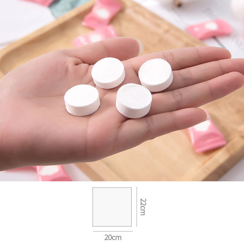BowLift | Magic Disposable Travel Towel Tablet Set