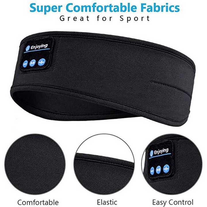 BowLift | Bluetooth Sleep Headphones Soft Fabric Headband