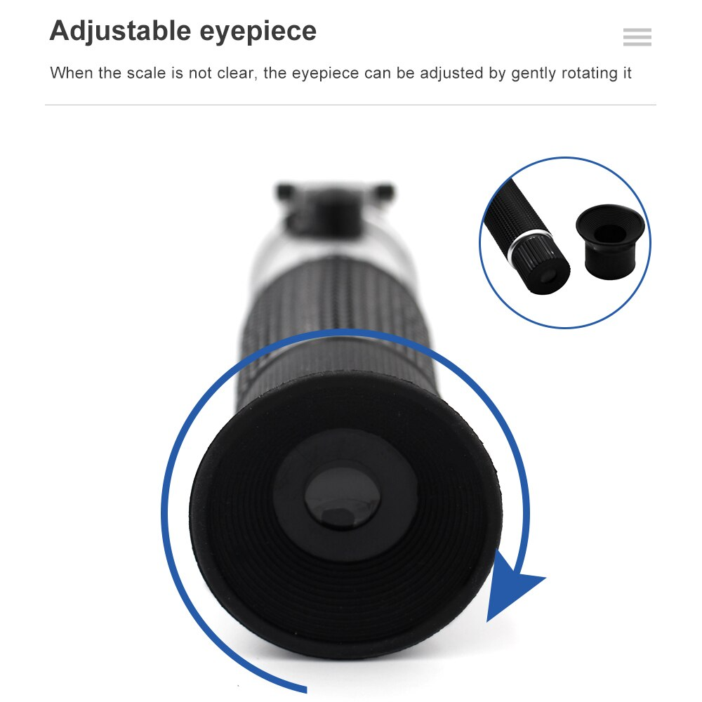 BowLift | Mini Refractometer Fruit Sugar Tester