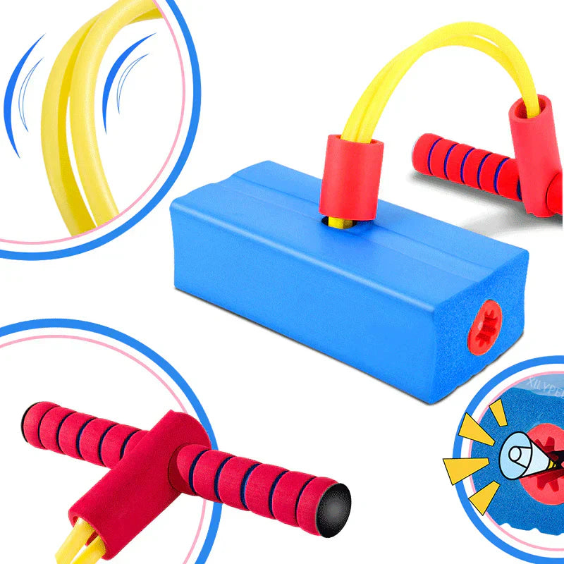 Spring Fun Balance Hopper – Safe Foam Pogo Stick for Kids | Bowlift