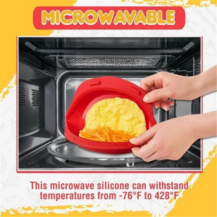 BowLift | Non-Stick Microwave Omelette Maker
