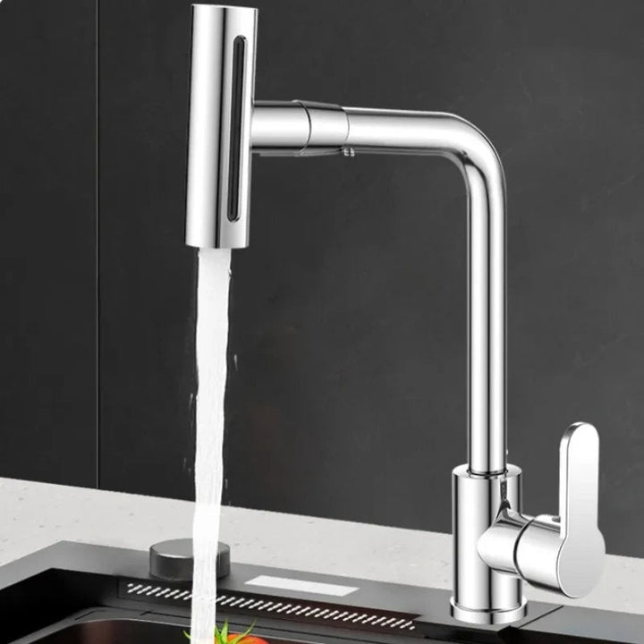 4 Modes Waterfall Kitchen Faucet Rotation Stream Sprayer Head Tap | Bowlift