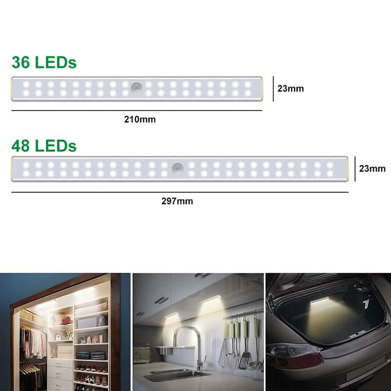 BowLift | 4-pack: Stick Anywhere LED Motion Sensor Light