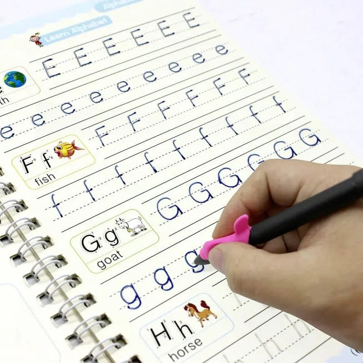 BowLift | 4-piece Reusable Learning Booklet Set for Children