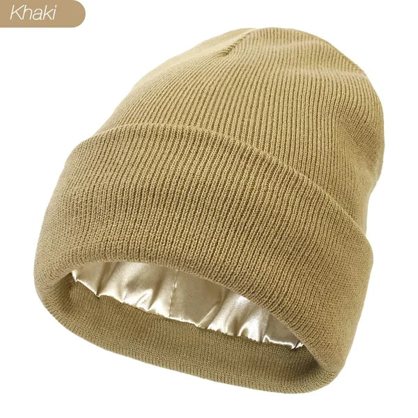 BowLift | Women’s Beanie Hat | Anti-Static & Anti-Frizz | Smooth Hair Protection | Cozy All-Day Comfort