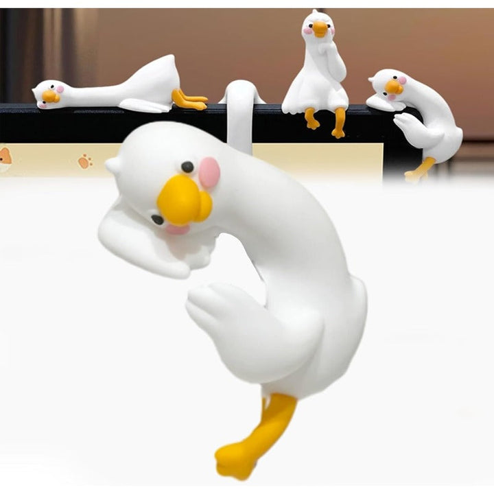 Mini Desk Duck Figurines Bowlift