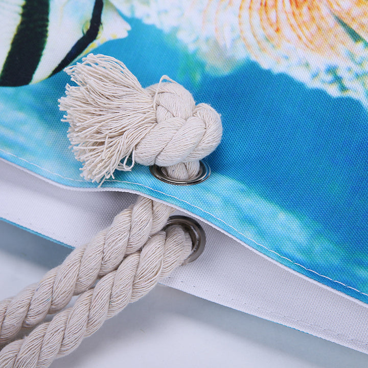 Beach bag with Maritime Design Bowlift