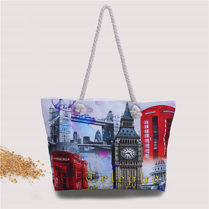 Spacious shopping and beach bag Bowlift