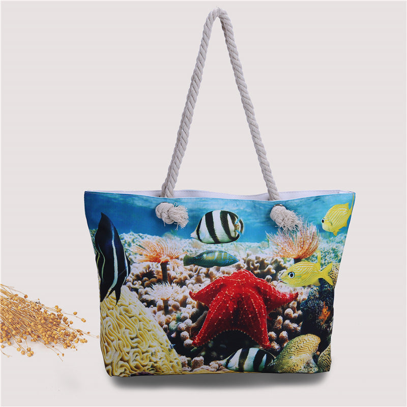 Beach bag with Maritime Design Bowlift