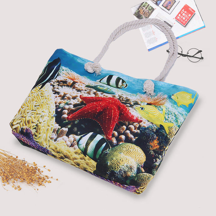 Beach bag with Maritime Design Bowlift