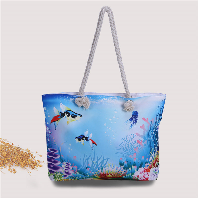 Beach bag with Maritime Design Bowlift