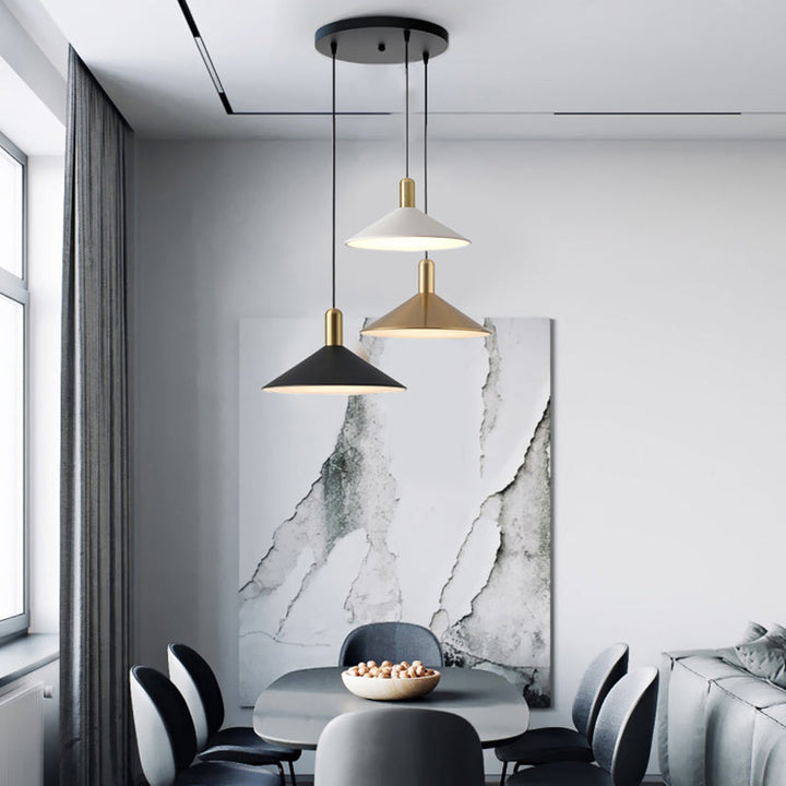 BowLift | Simple Modern Conical LED Pendant Light