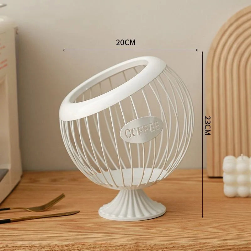 BowLift | Elegant Metal Snack Storage Basket