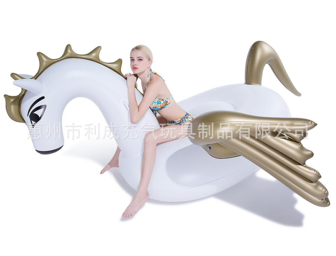 Women inflatable unicorn bathing fun Bowlift