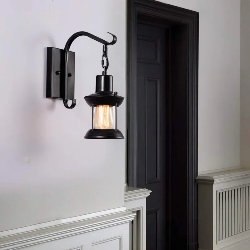 BowLift | Wall light vintage metal industrial sconce