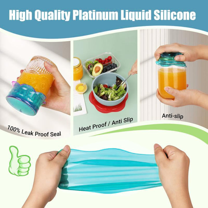 BowLift | Kitchen Silicone Stretchy Crisper Lid