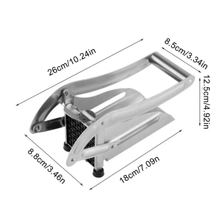 BowLift | SmartFries Stainless Steel French Fry Cutter – 3 Blade Sizes
