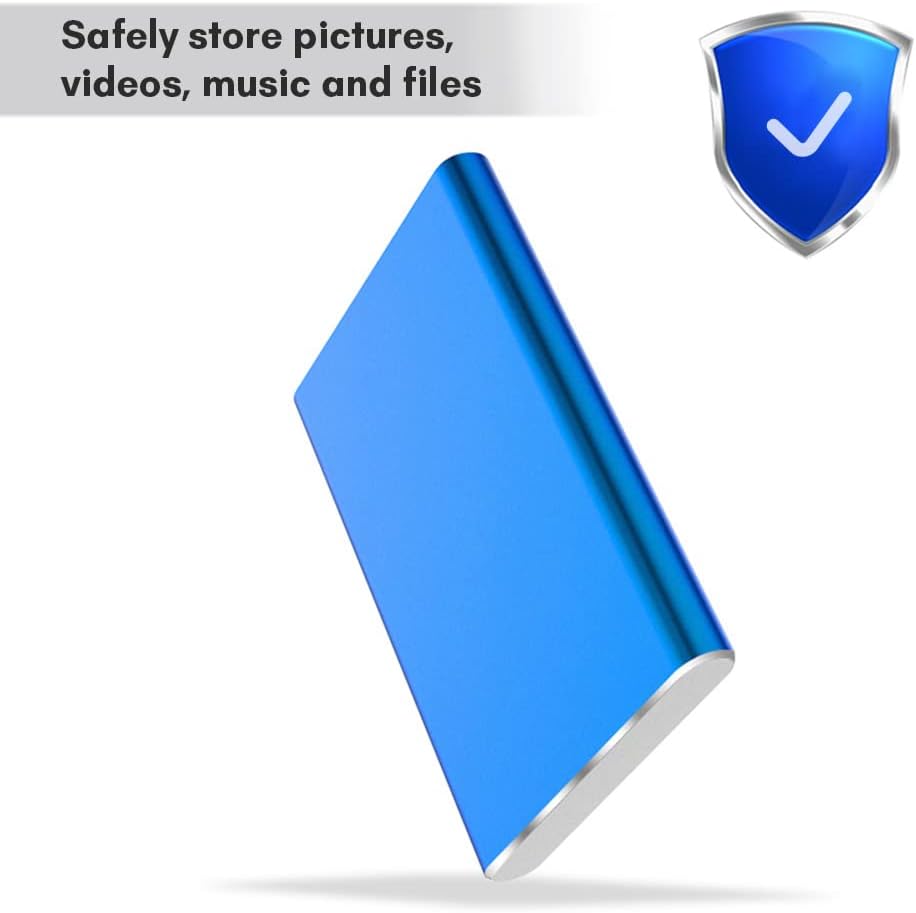 BowLift | Portable 1TB USB 3.0 Hard Drive with Metal Case and High-Speed Transfer – Dravero