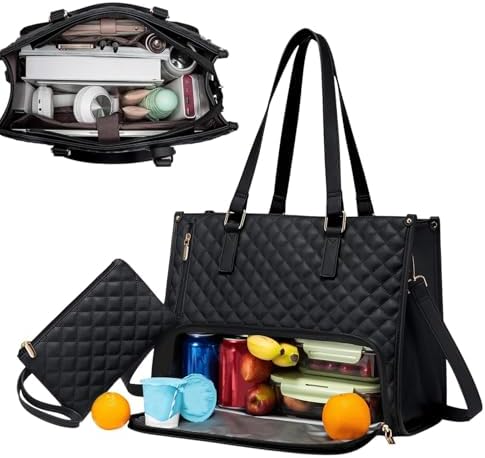2-in-1 Insulated Lunch & Laptop Tote for Work & Travel | Bowlift