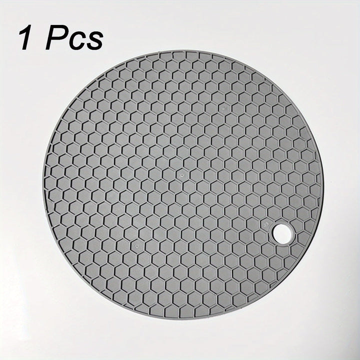 BowLift | Silicone Heat Resistant Trivet Mat Round