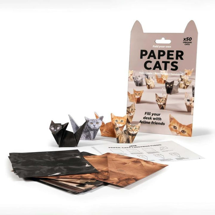 BowLift | 50-Sheet Cat Origami Kit