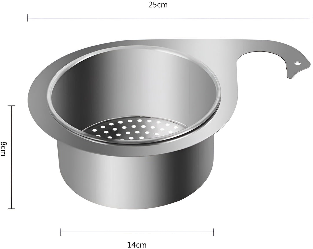 Drain Strainer – Practical Kitchen Accessory | Prevents Clogs | Bowlift