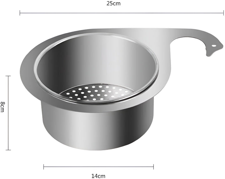 Drain Strainer – Practical Kitchen Accessory | Prevents Clogs | Bowlift