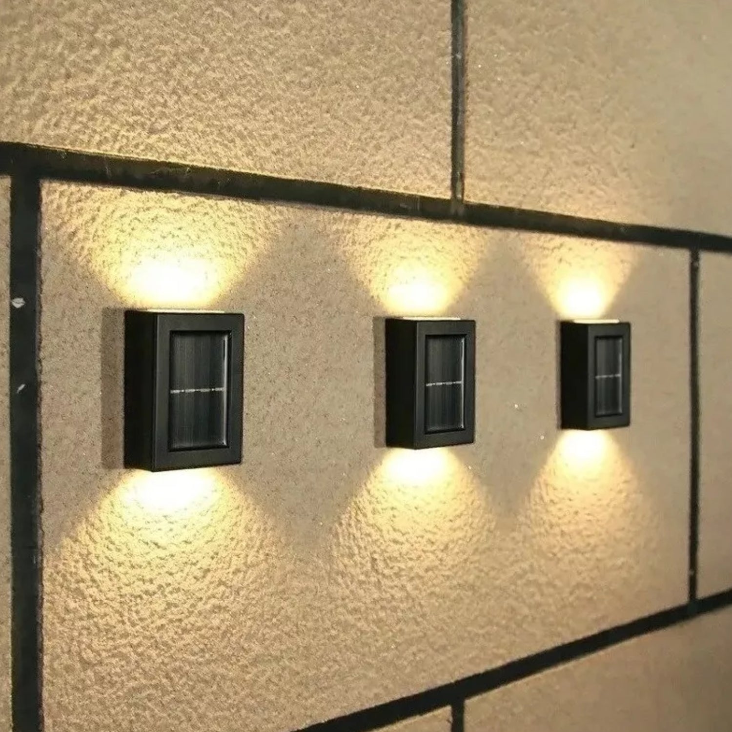BowLift | Grantham Solar Powered Up & Down Wall Light - Stylish Outdoor Solar Lighting Solution