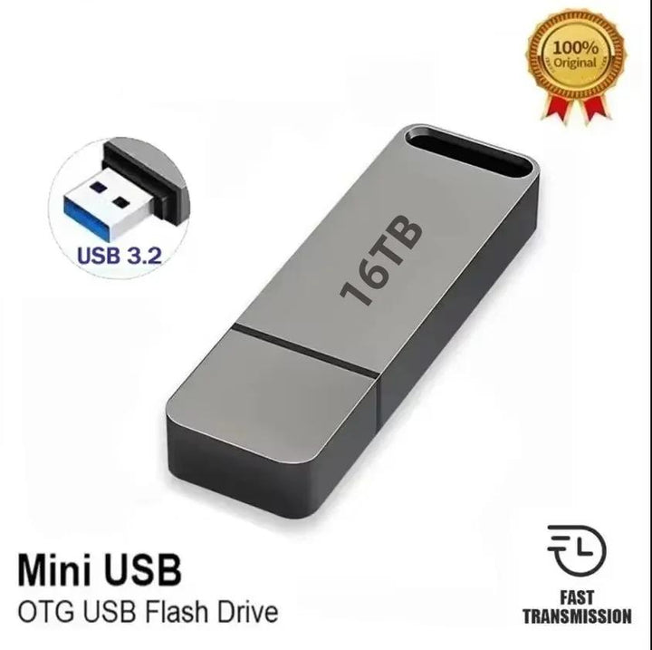 BowLift | USB 3.2 Flash Drive | High-Speed, Durable Metal Housing & Waterproof for Windows and Mac OS