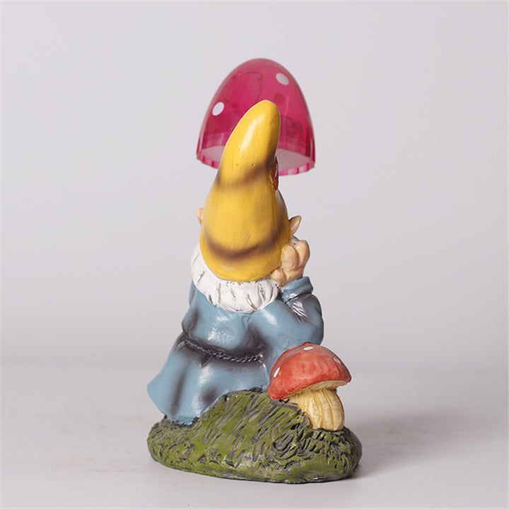 Whimsical Gnome Garden Figurine