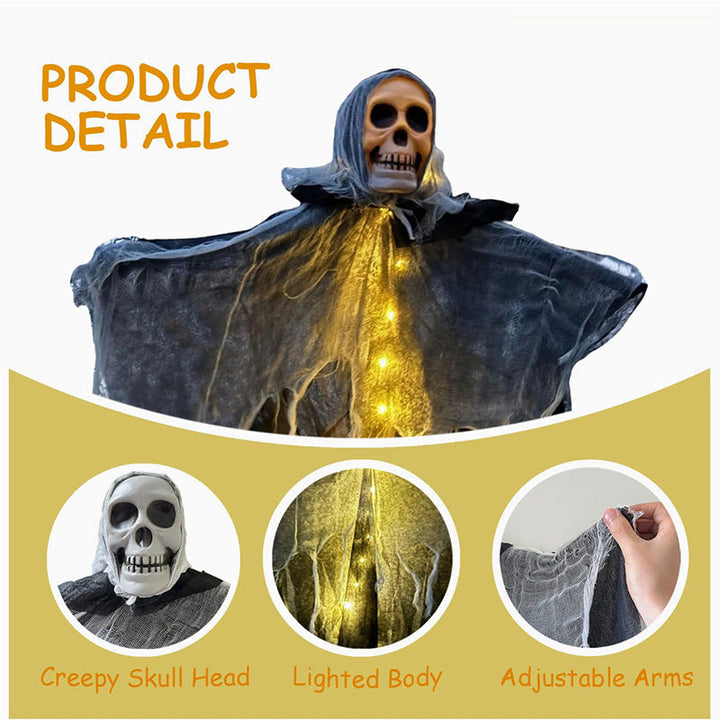 BowLift | Halloween Hanging Decoration – Ghost 85cm in Various Colors