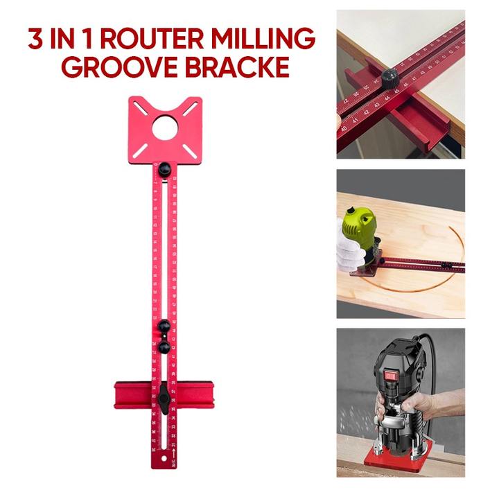 BowLift | 3 IN 1 ROUTER MILLING GROOVE BRACKET