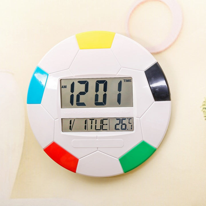 Football Design Alarm Clock Bowlift