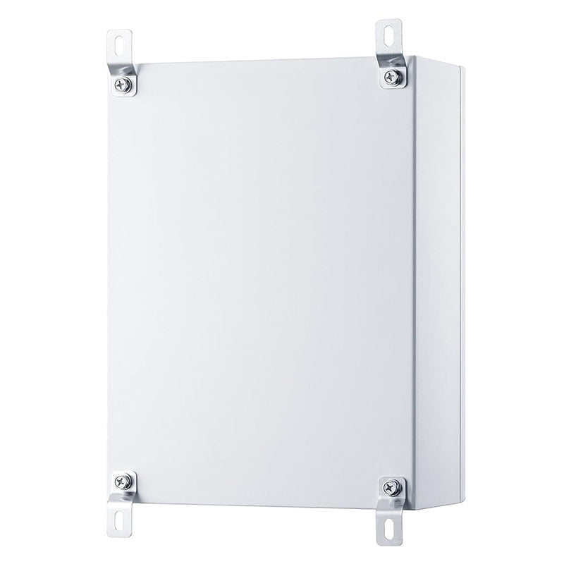 BowLift | 16" x 12" x 6" Electrical Enclosure Box Metal Junction Box IP65 Weatherproof Outdoor Electrical Box