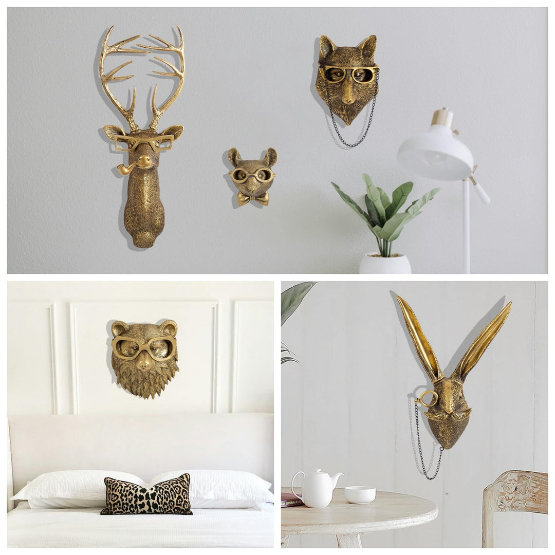 BowLift | Elegant Animal Head Wall Sculptures