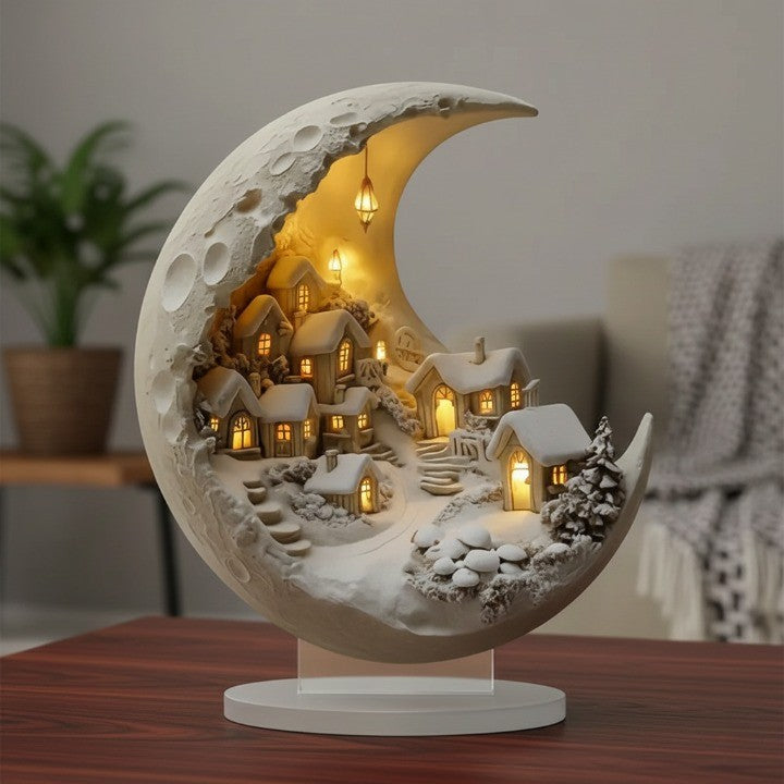 BowLift | Moon Winter City Decor