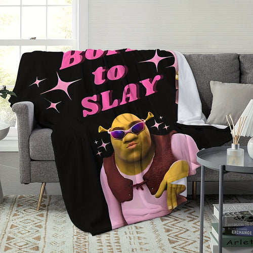 Born to Slay – Anime Flannel Blanket for Fans Bowlift