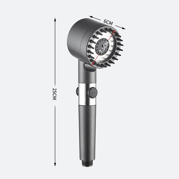 BowLift | Multi-functional High Pressure Shower Head Set