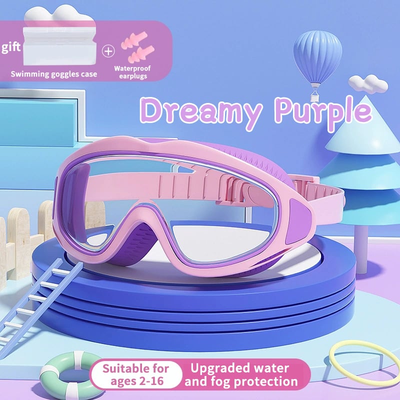 HD Swimming Goggles Kids – Anti-Fog & UV Protection | Bowlift