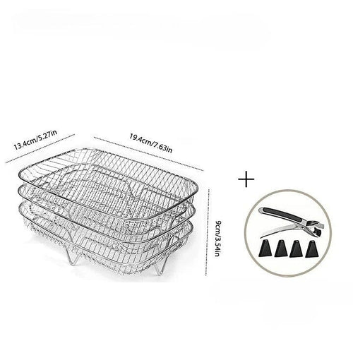 BowLift | Stackable 3-layer Air Fryer Stand