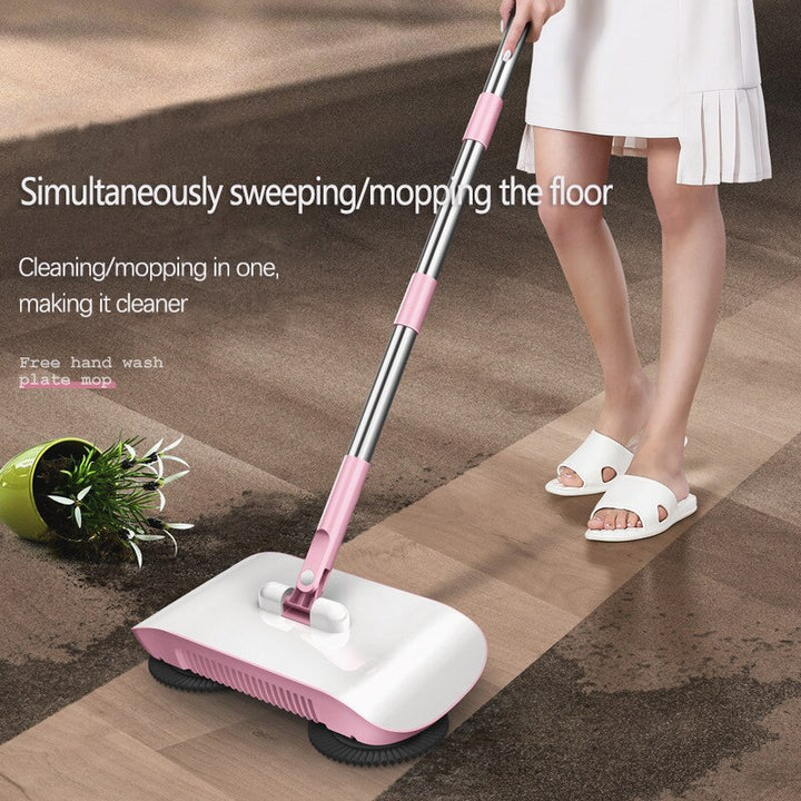 VibraSweep Hand Sweeper & Mop — Effortlessly radiant floors without bending or electrical stress | Bowlift