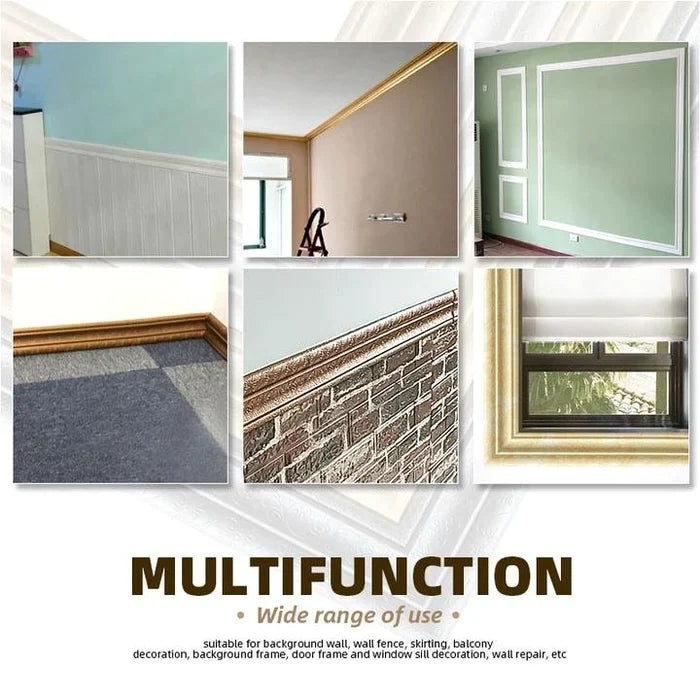 BowLift | 3D-wall trim - self-adhesive, environmentally friendly 3D-wall trim with environmental protection