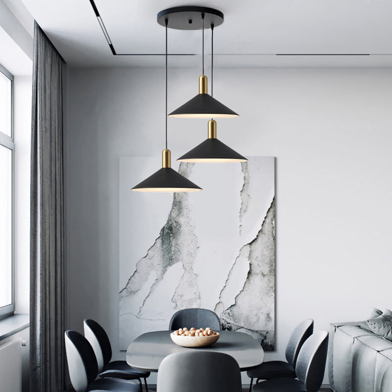 BowLift | Simple Modern Conical LED Pendant Light